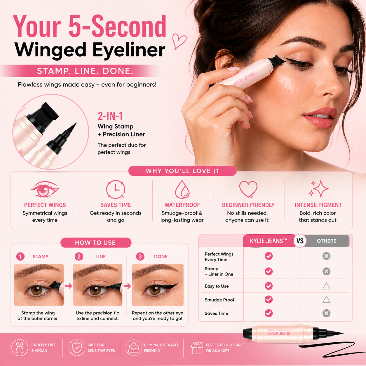 Eyeliner Stamp Tool